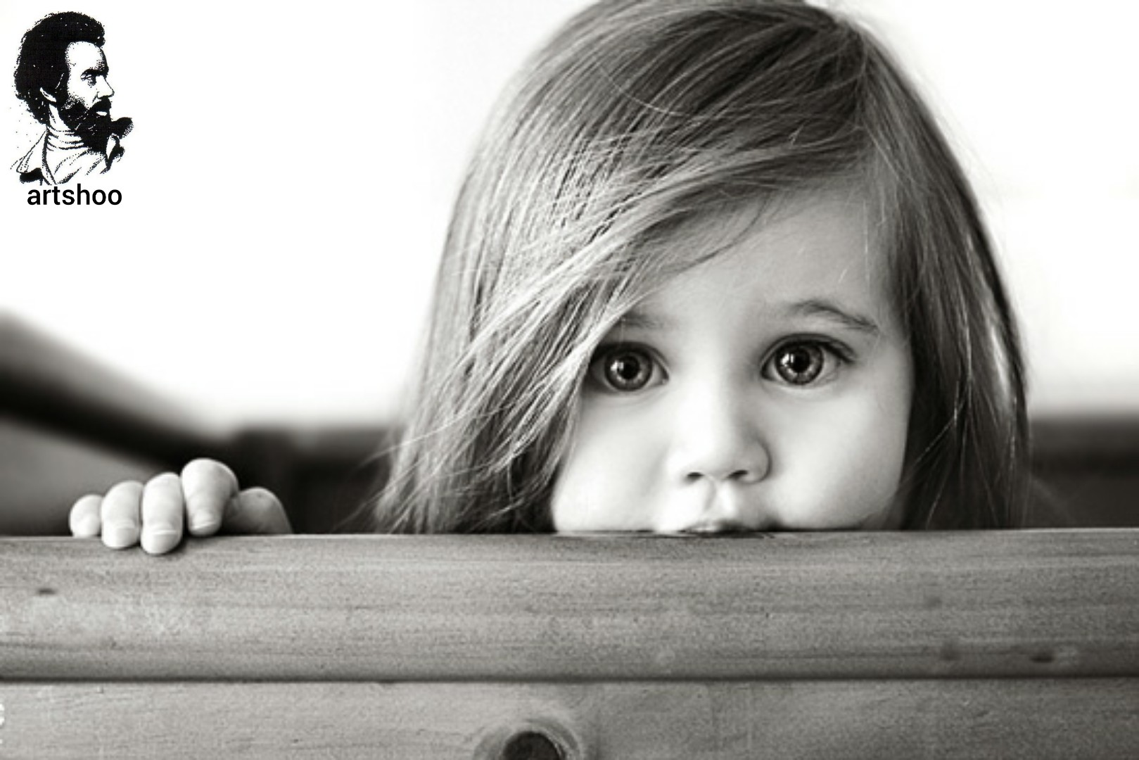 مدل کودک سیاه قلم